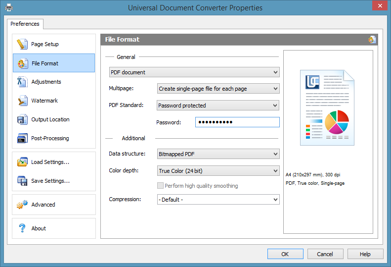 Zapisz dowolny plik do druku w formacie PDF za pomocą Universal Document Converter